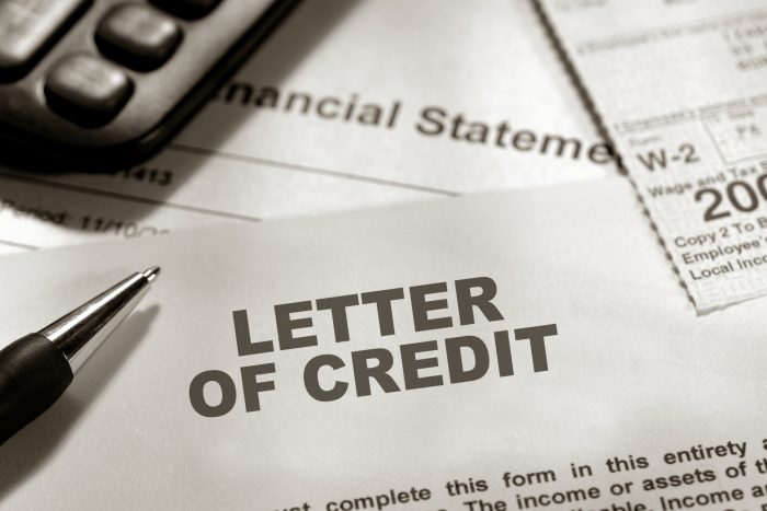 TRAINING LETTER OF CREDIT