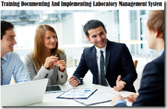 TRAINING DOCUMENTING AND IMPLEMENTING LABORATORY MANAGEMENT SYSTEM