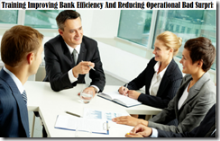 training meningkatkan efisiensi bank dan mengurangi kejadian buruk operasional murah