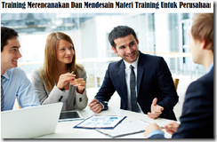 training merencanakan materi pelatihan murah