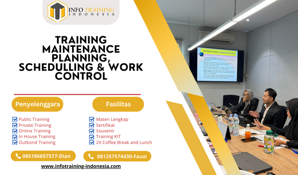 TRAINING MAINTENANCE PLANNING, SCHEDULLING & WORK CONTROL