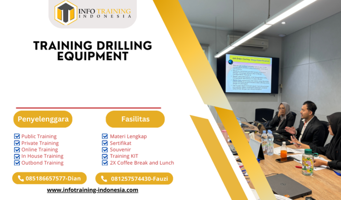 TRAINING DRILLING EQUIPMENT