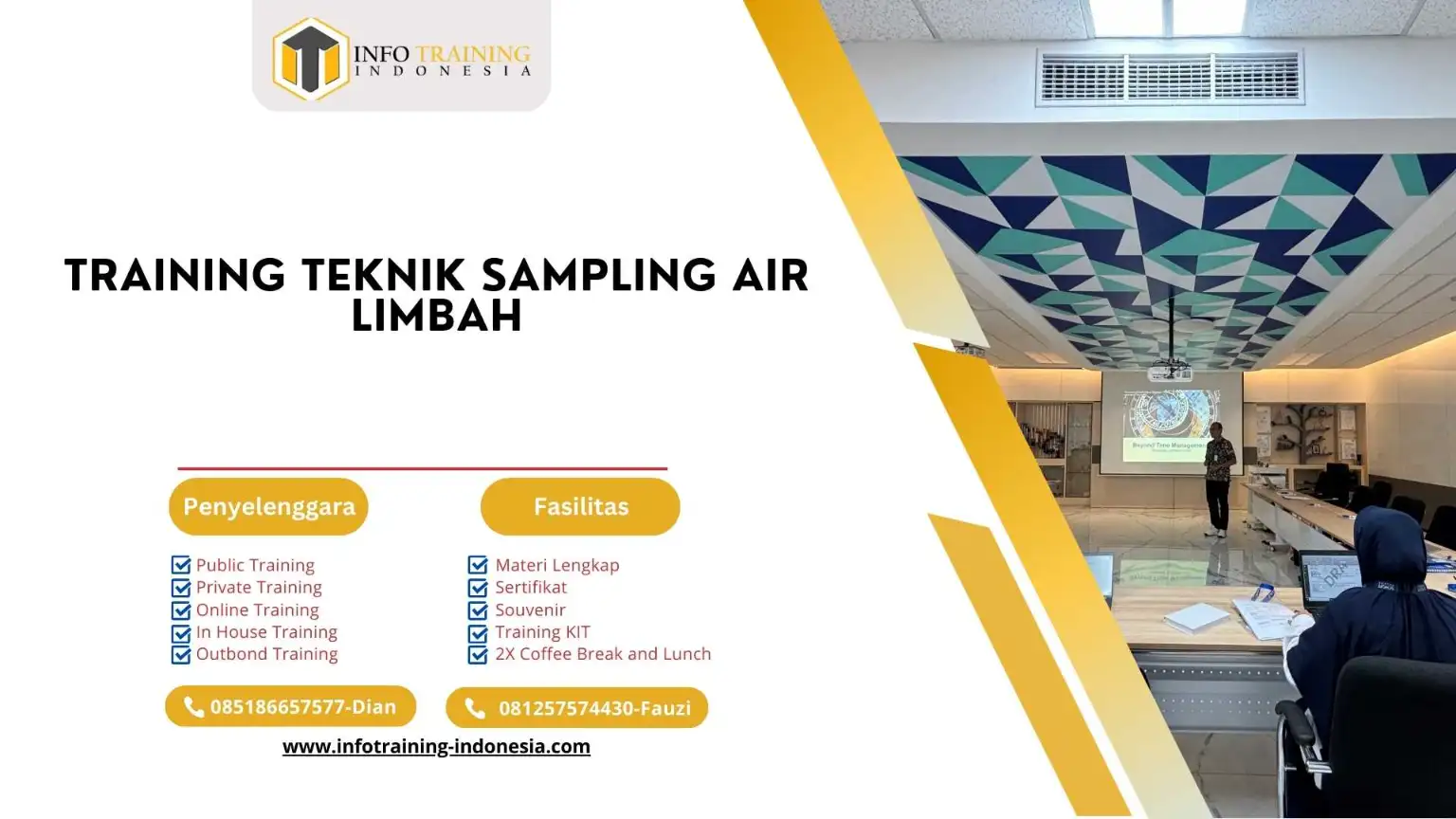 PELATIHAN TEKNIK SAMPLING AIR LIMBAH JAKARTA