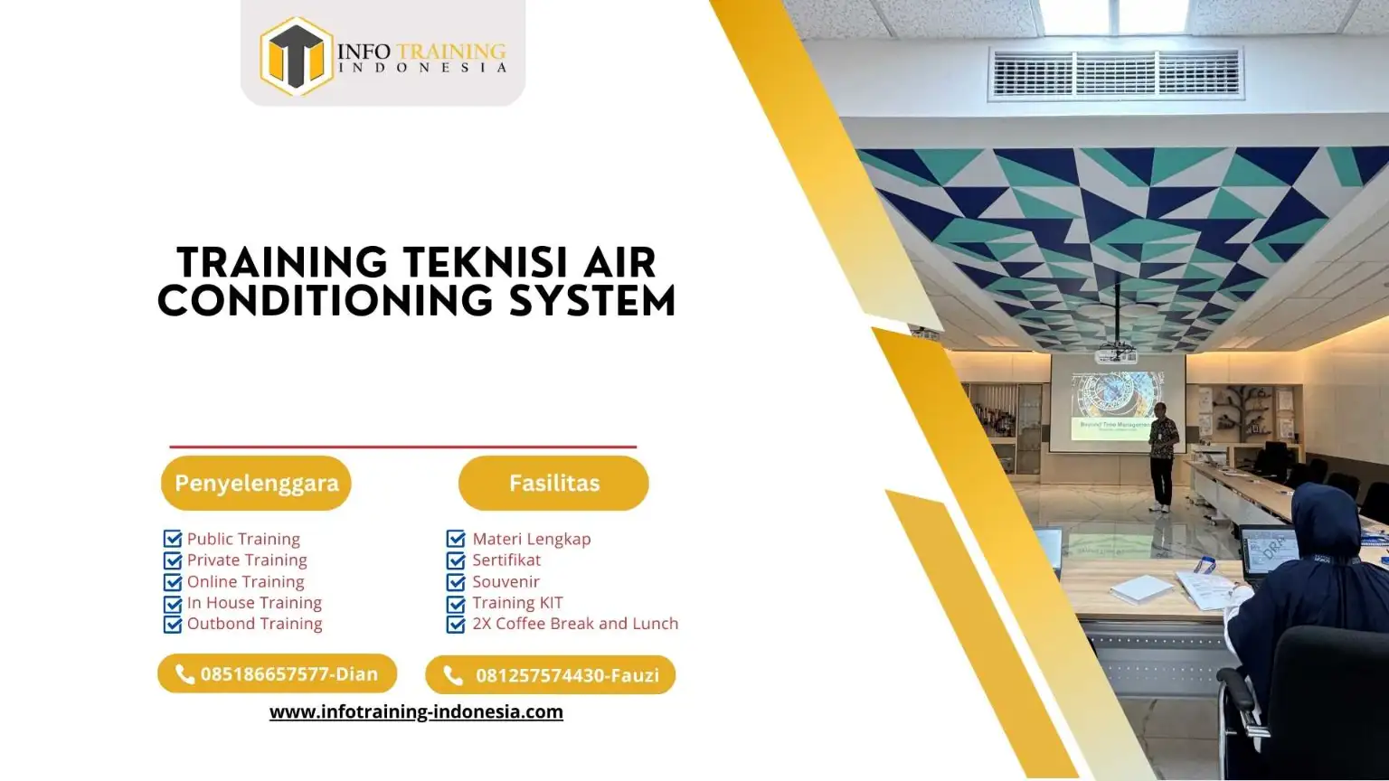 PELATIHAN TEKNISI AIR CONDITIONING SYSTEM JAKARTA