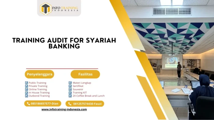PELATIHAN AUDIT FOR SYARIAH BANKING JAKARTA