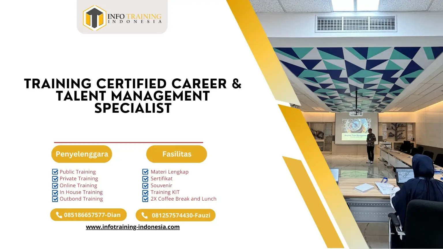PELATIHAN CERTIFIED CAREER & TALENT MANAGEMENT SPECIALIST JAKARTA