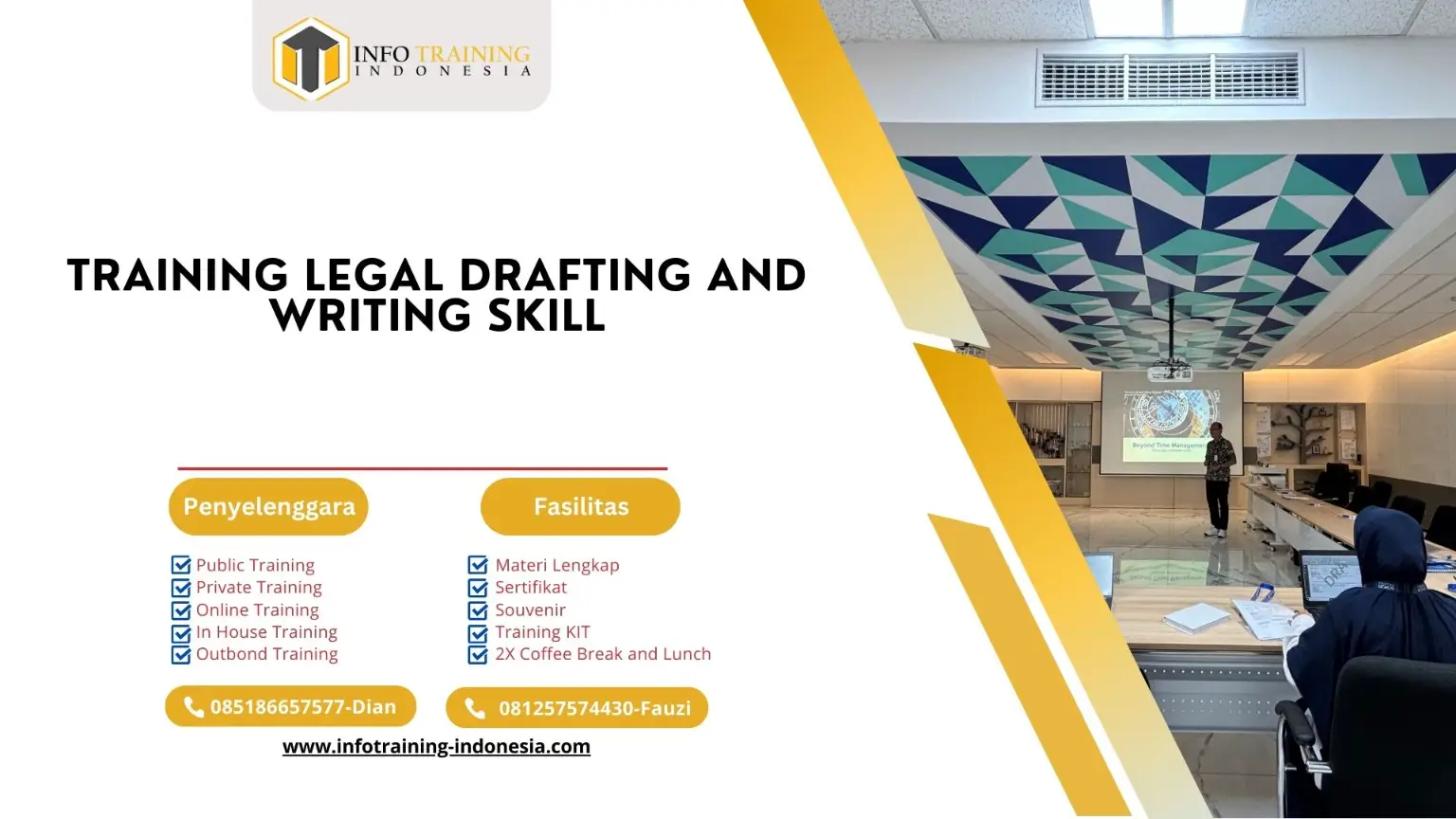 PELATIHAN LEGAL DRAFTING AND WRITING SKILL JAKARTA