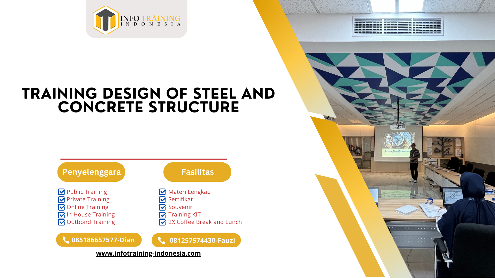 PELATIHAN DESIGN OF STEEL AND CONCRETE STRUCTURE JAKARTA
