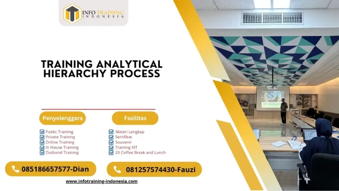 PELATIHAN ANALYTICAL HIERARCHY PROCESS JAKARTA