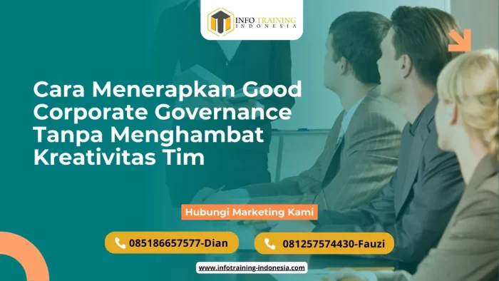 Proses governance yang mendukung inovasi