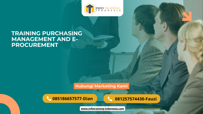 PELATIHAN TRAINING PURCHASING MANAGEMENT AND E PROCUREMENT JAKARTA